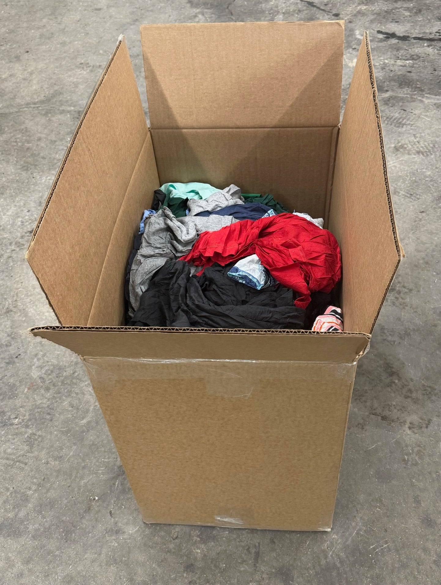 Colored Polo Box of Rags