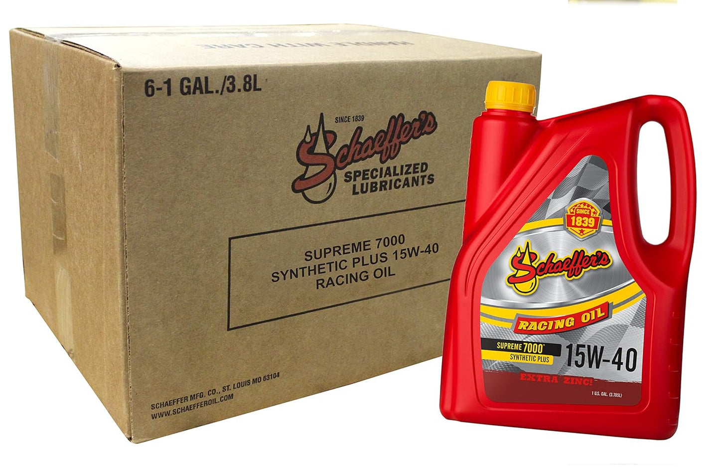 Supreme 7000 Synthetic Plus SAE 15W-40 Racing Oil